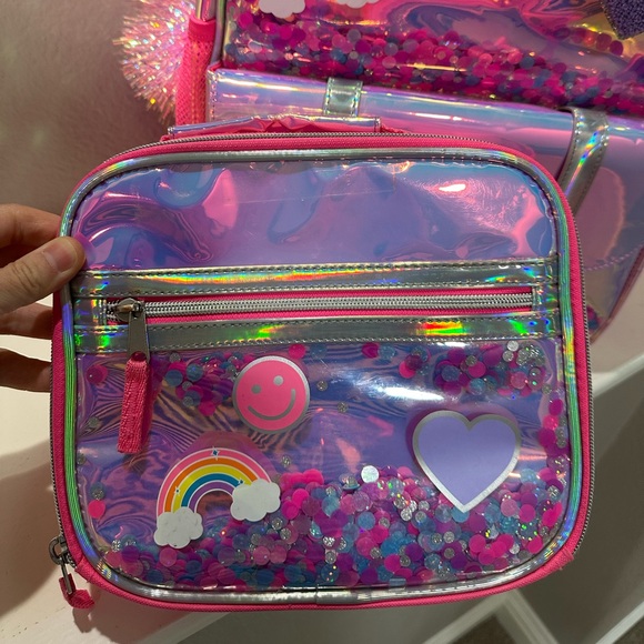 Children’s Place - Pink Confetti Backpack and Lunchbox Set - Picture 11 of 15